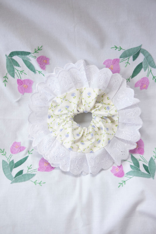 Solstice Scrunchie - Porcelain