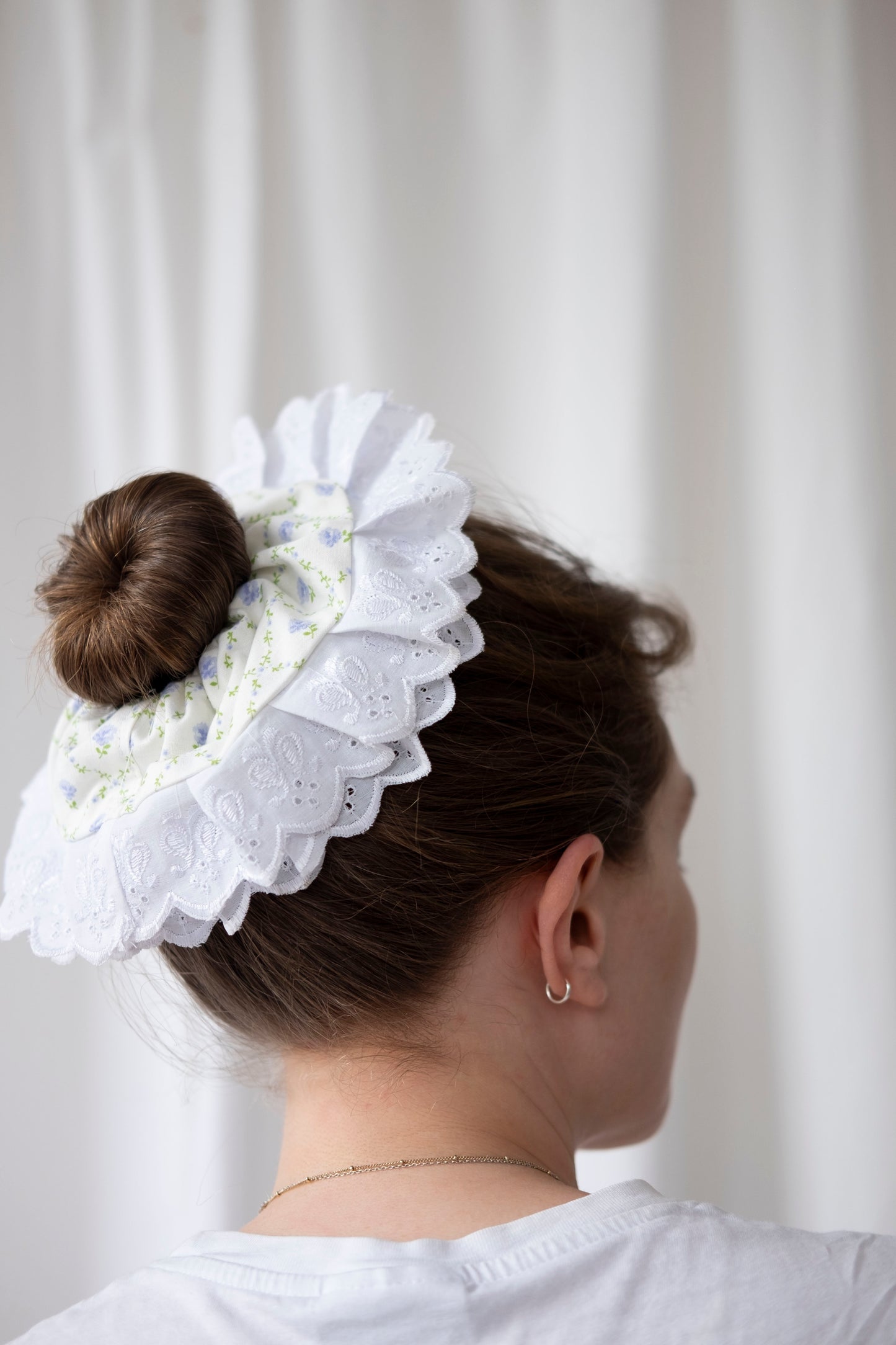 Solstice Scrunchie - Porcelain