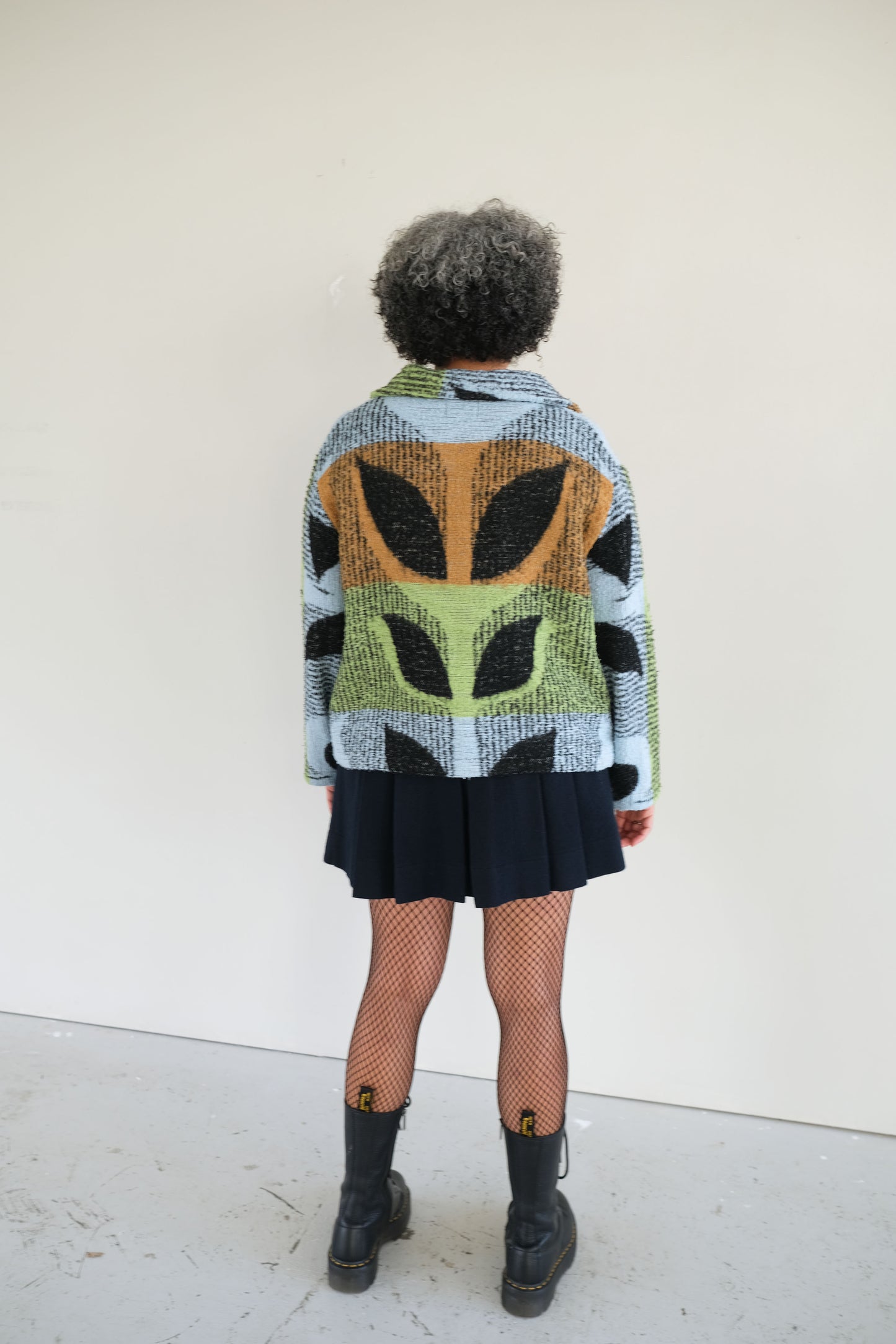 Pyrus ~ Reworked Vintage Blanket Jacket - M/L