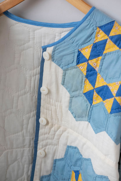 Seren ~ Reworked Patchwork Quilt Jacket - S/M