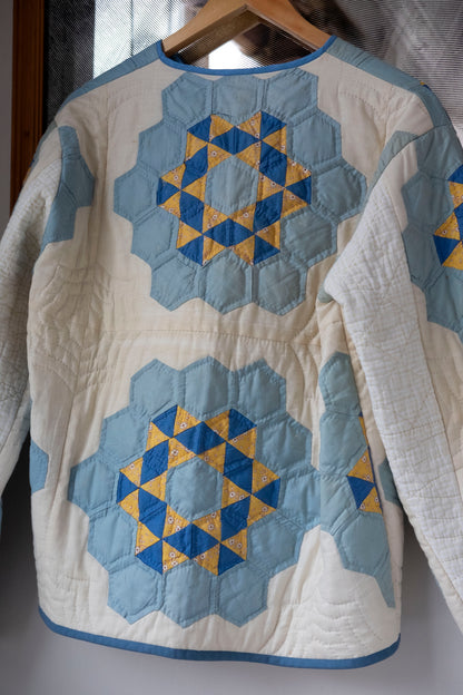 Seren ~ Reworked Patchwork Quilt Jacket - S/M